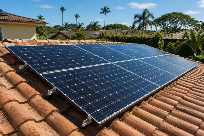Installation de panneaux solaires à Aniane